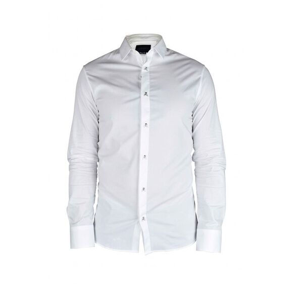 Philipp Plein Men Ls Skull Shirt